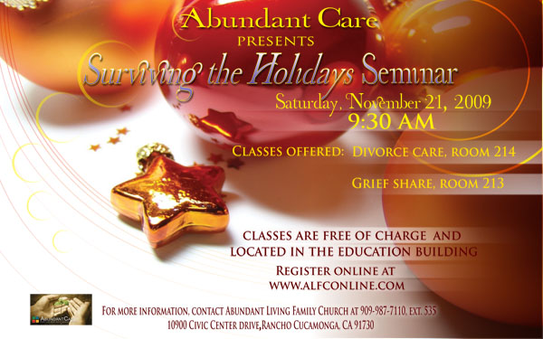 Abundant Care Surviving the Holidays